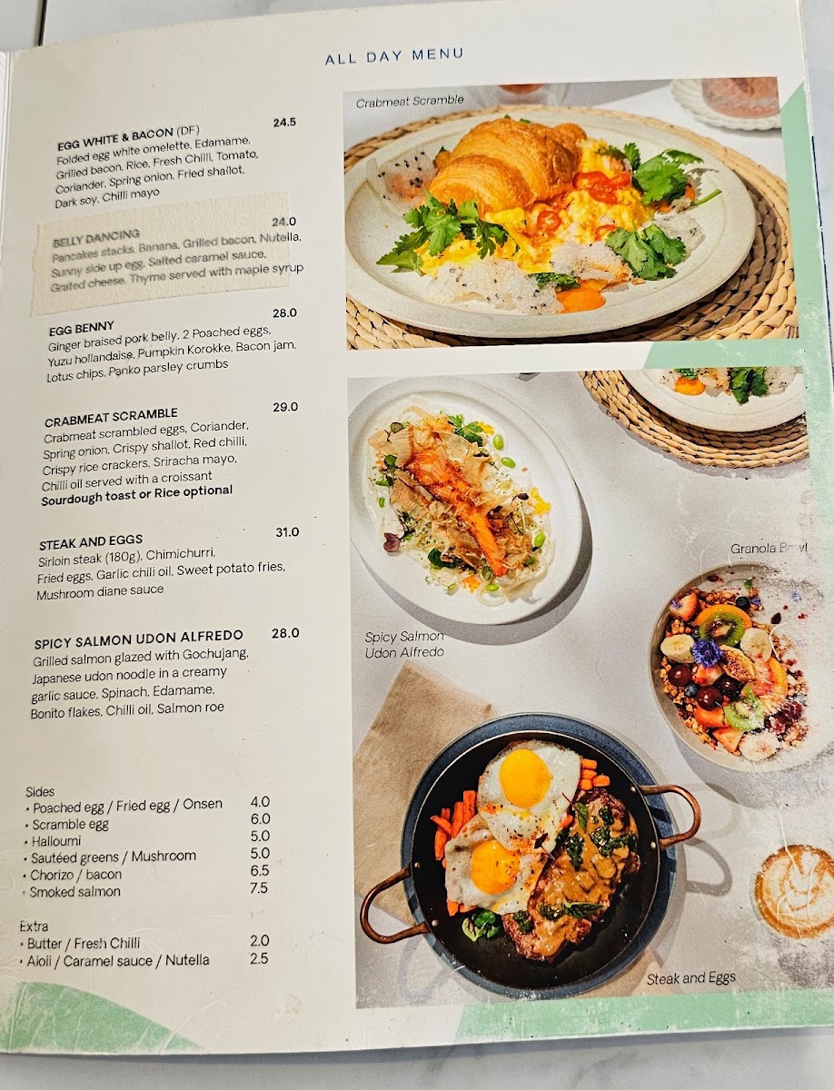 Menu Humble Rays Carlton-2