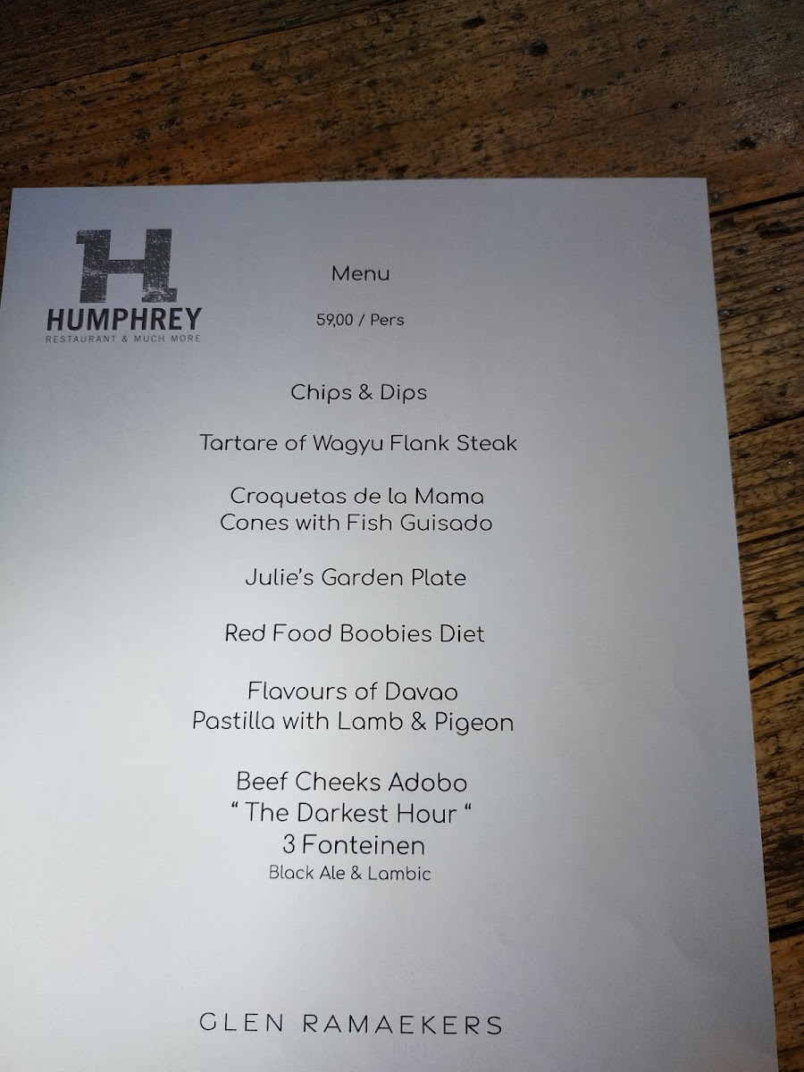 Menu Humphrey Chez Pias-1