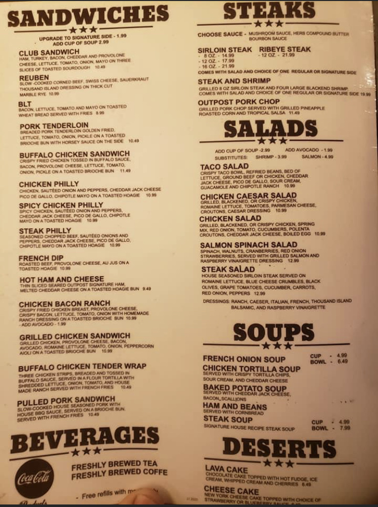 Menu Humphreys Bar & Grill-3