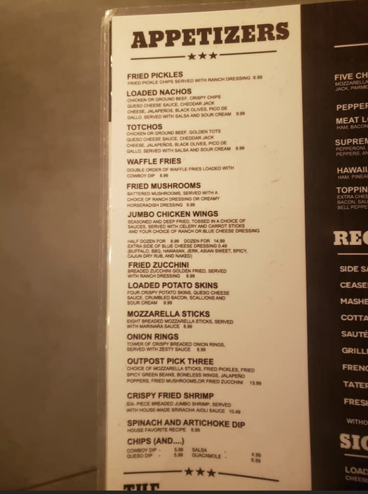 Menu Humphreys Bar & Grill-7