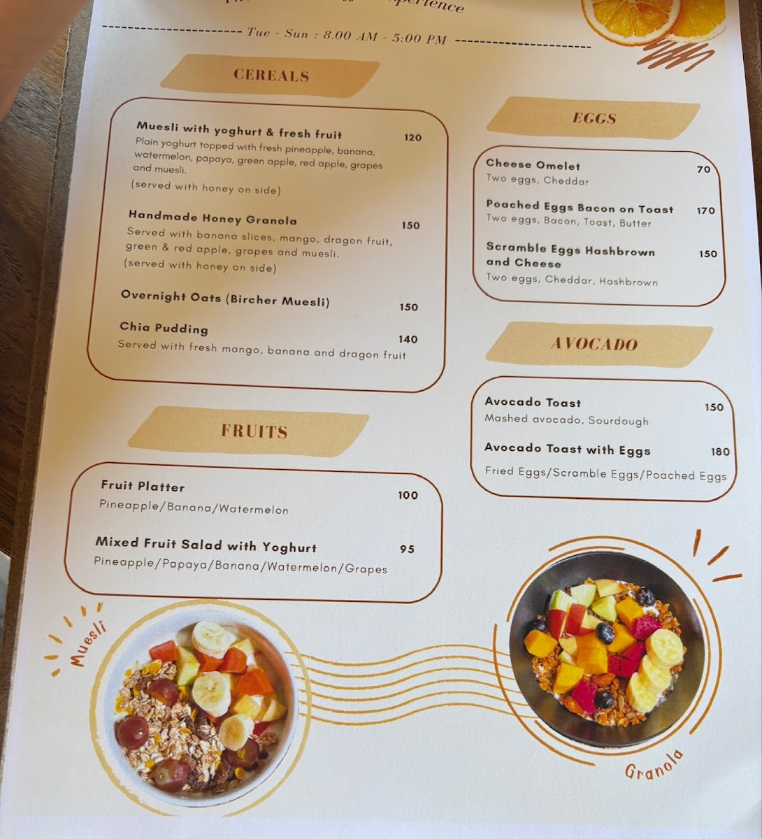 Menu Hundred Islands Coffee Bar-1
