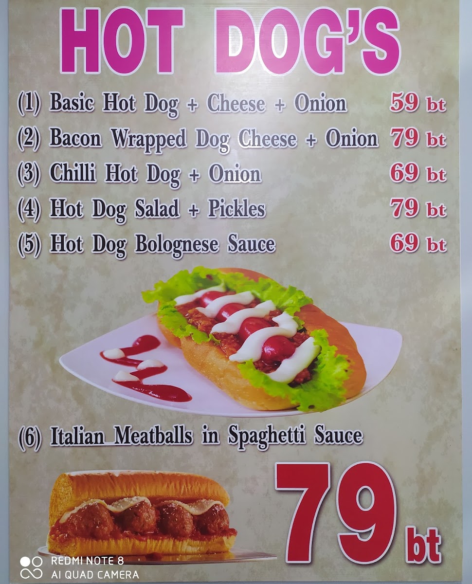 Menu Hungry Hippo Pattaya-6
