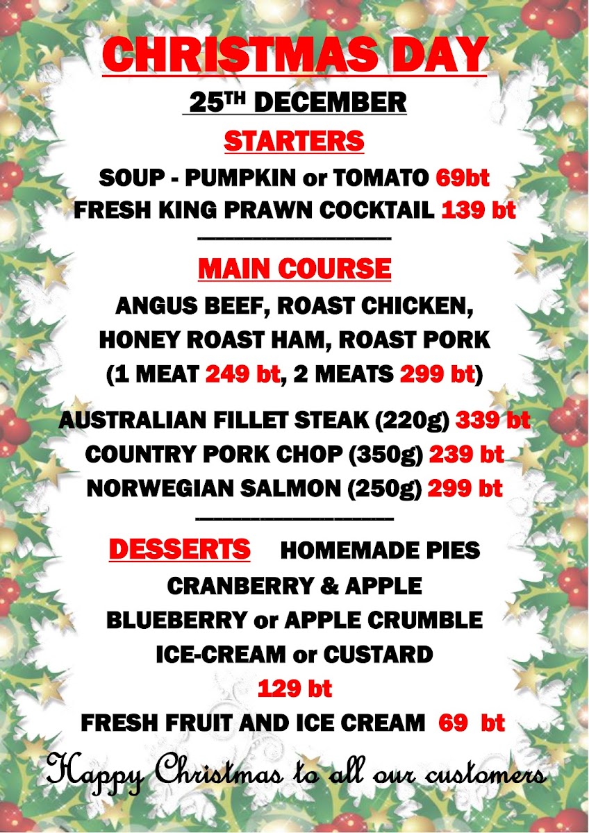 Menu Hungry Hippo Pattaya-9