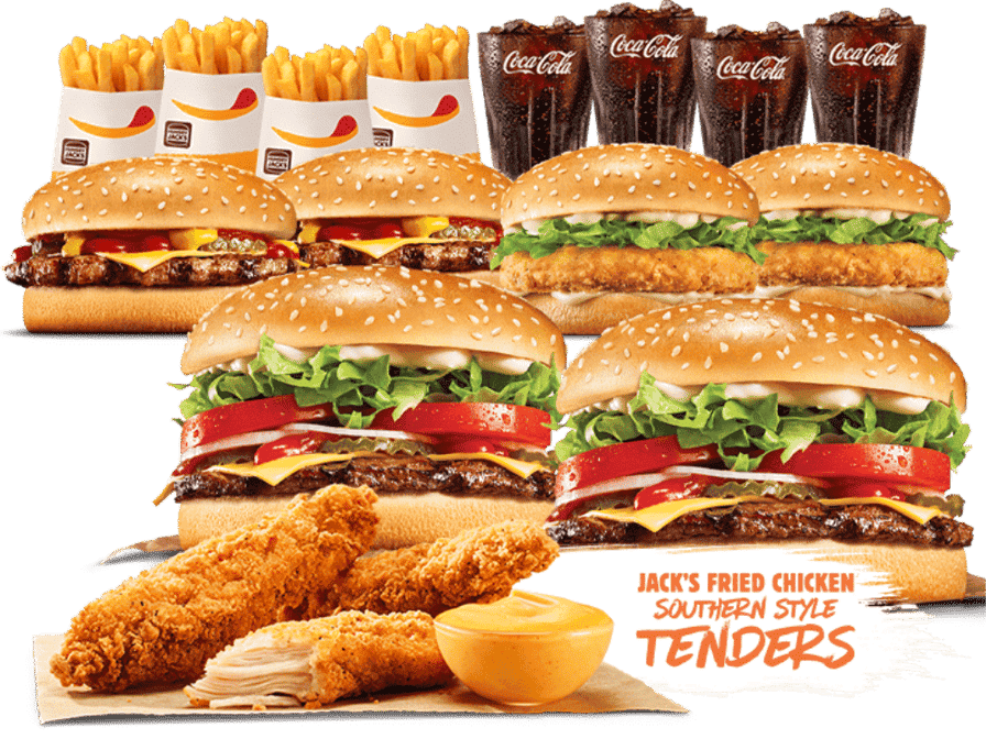 Menu Hungry Jack's Burgers Kedron-1