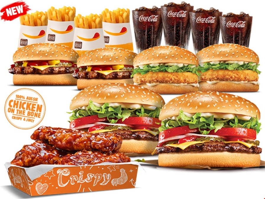 Menu Hungry Jack's Burgers Kedron-2