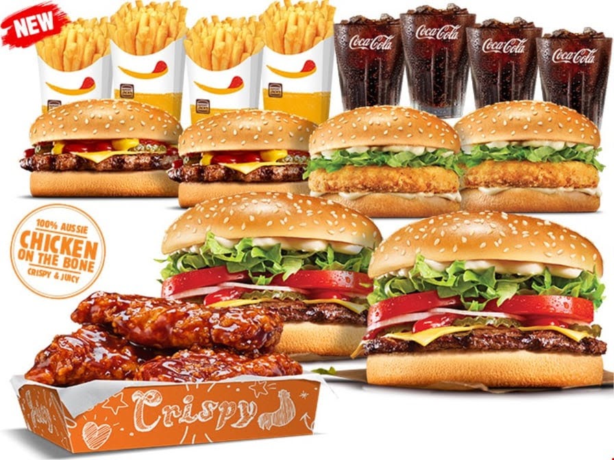 Menu Hungry Jack's Burgers Kedron-3