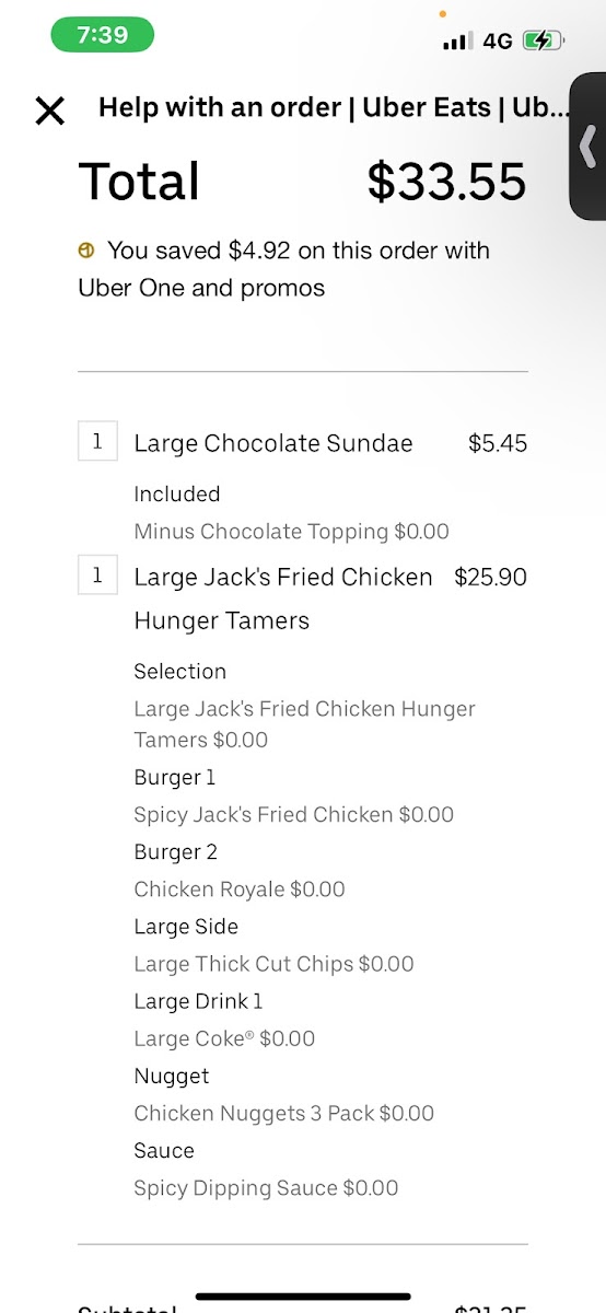 Menu Hungry Jack's Burgers Kedron-4