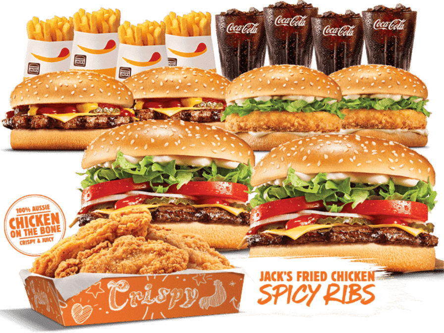 Menu Hungry Jack's Burgers Mermaid Waters-3