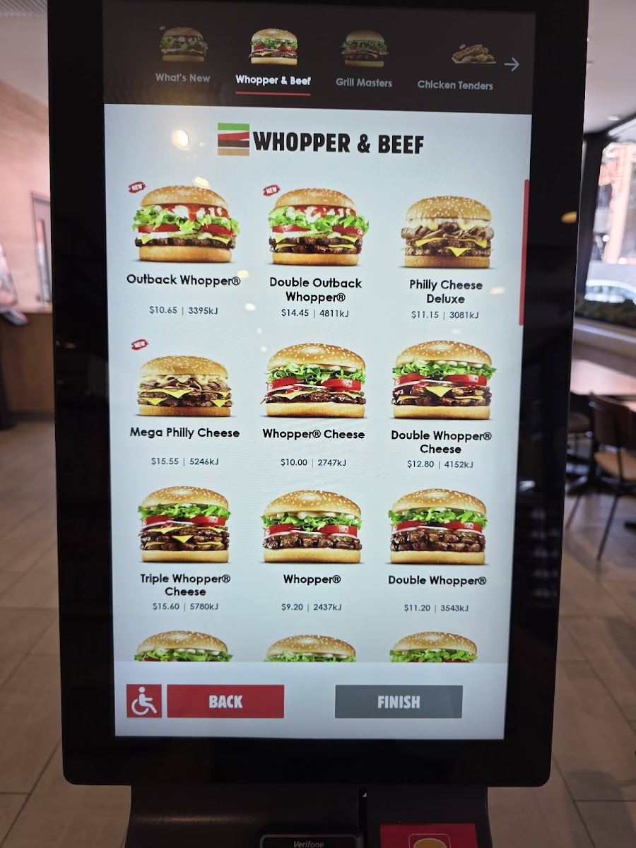 Menu Hungry Jack's Burgers South Yarra-1
