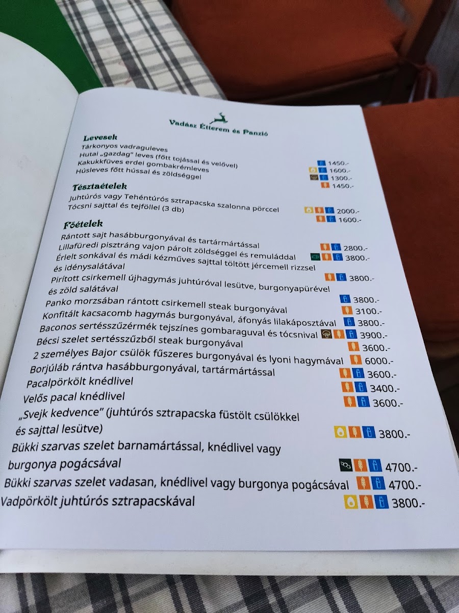 Menu Hunter's Restaurant And Guesthouse-4