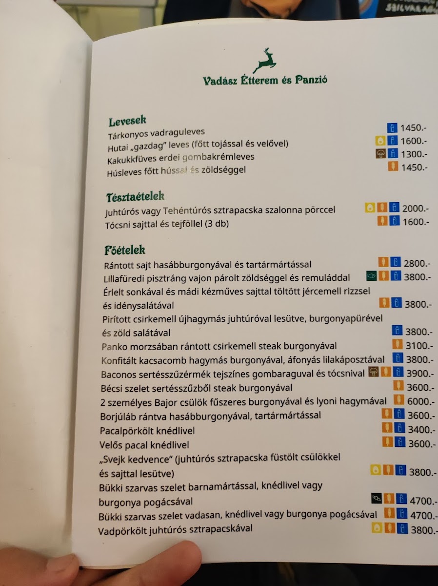 Menu Hunter's Restaurant And Guesthouse-5
