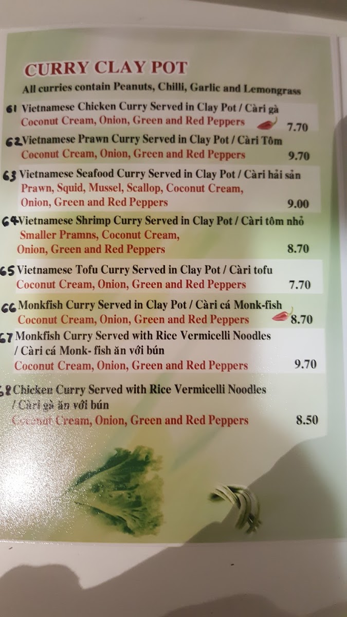 Menu Huong Sen Restaurant-1