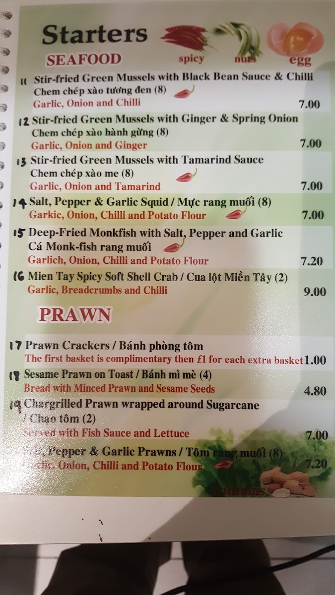 Menu Huong Sen Restaurant-4