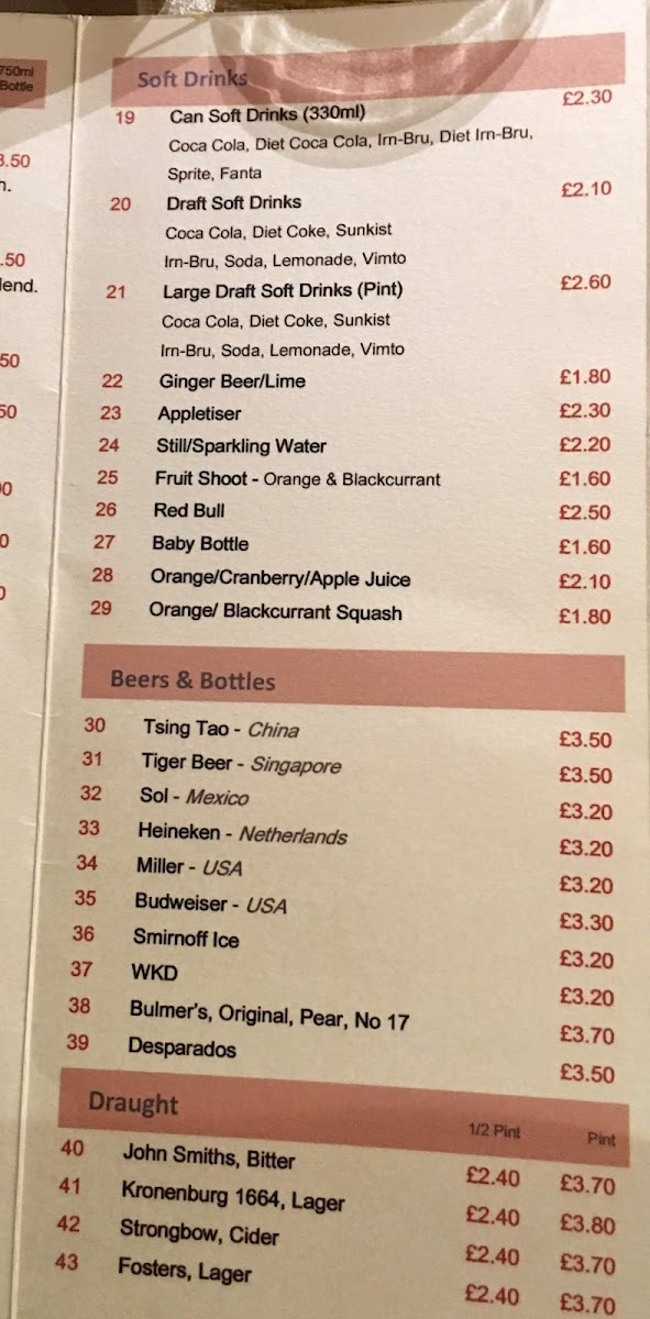 Menu Hup Lee Buffet Restaurant-6