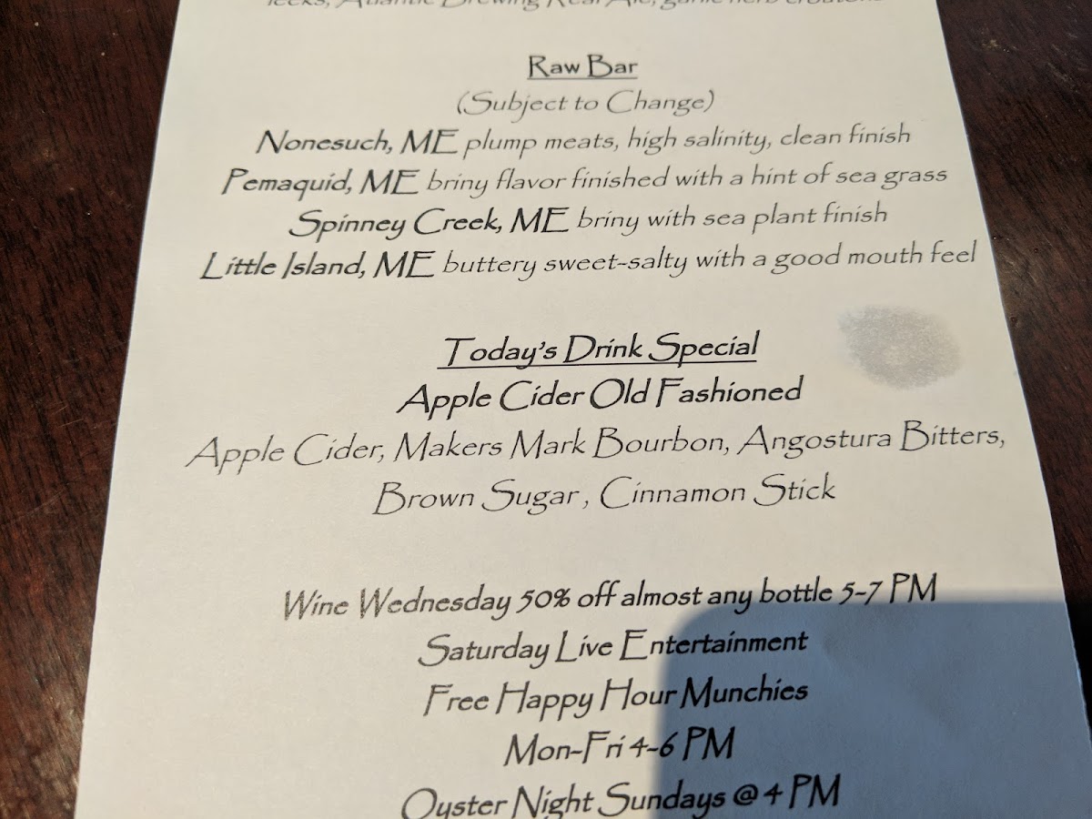 Menu Hurricane Restaurant-6