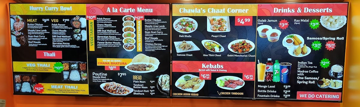 Menu Hurry Curry - Moncton-7