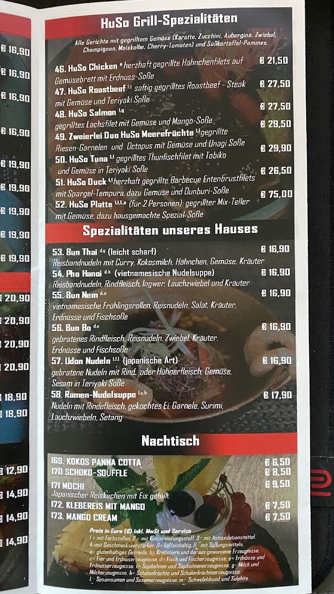 Menu Huso Restaurant Unterföhring-3