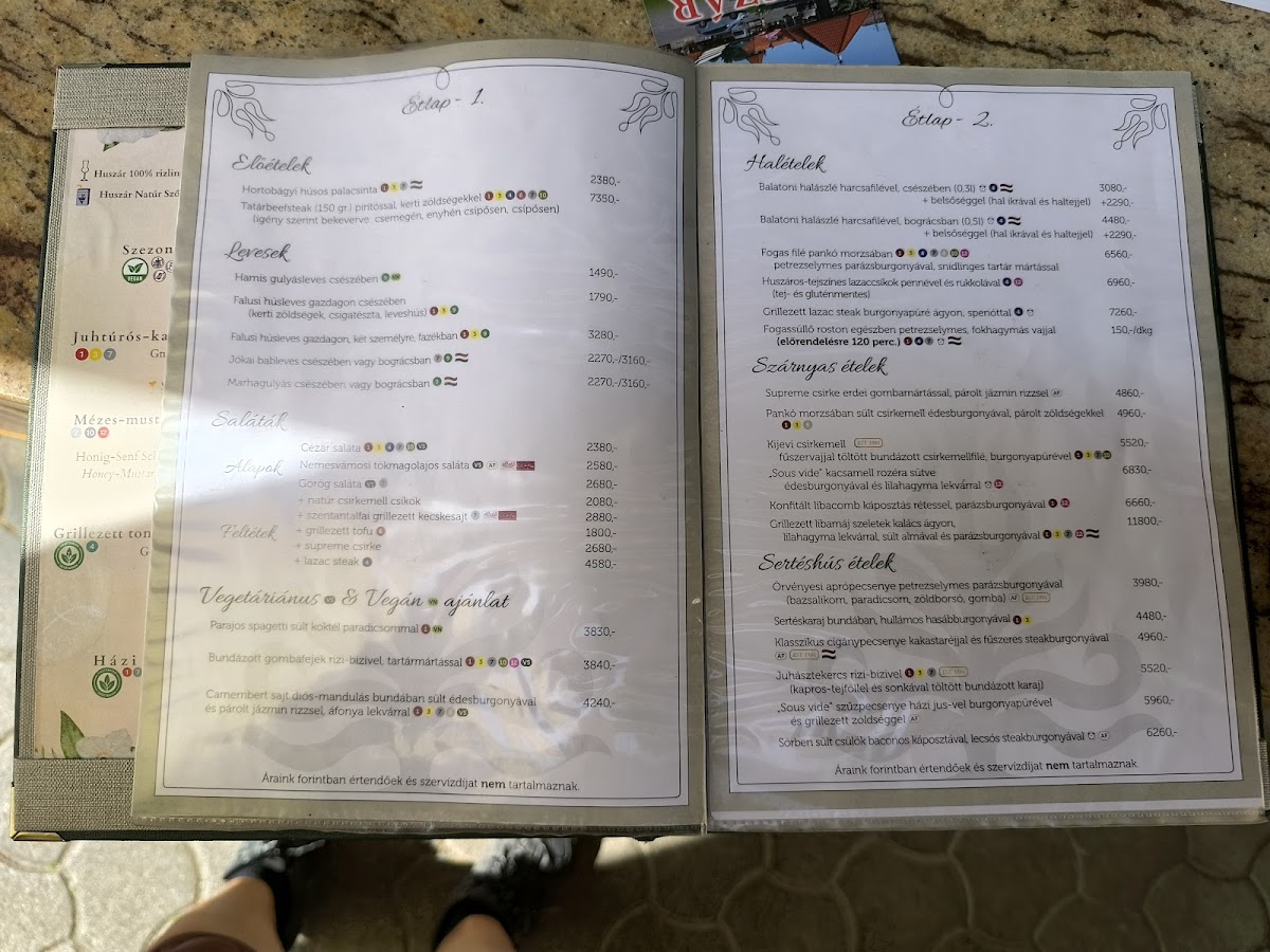Menu Huszar Vendeglo-5