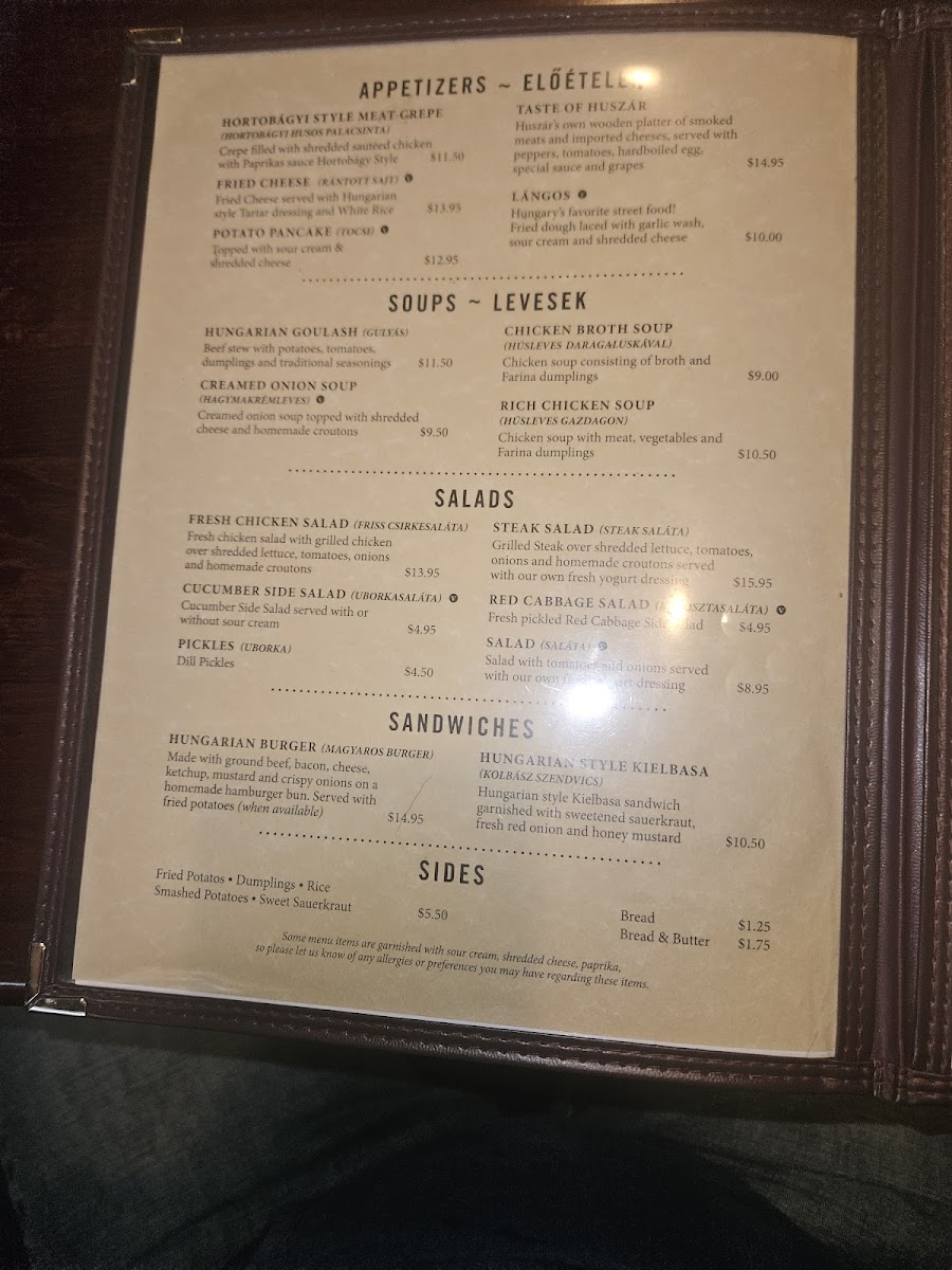 Menu Huszar-4