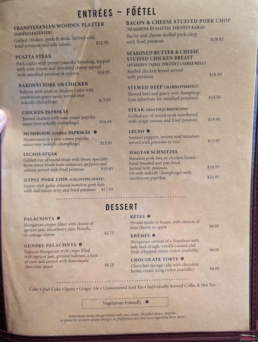 Menu Huszar-7