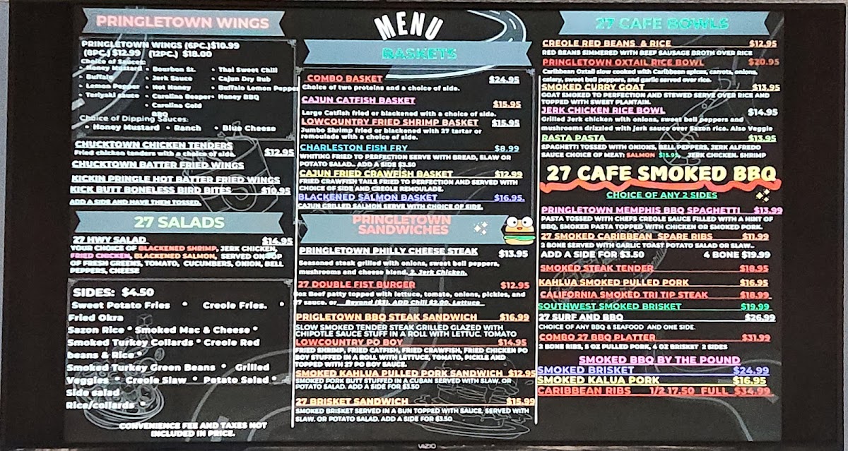 Menu Hwy 27 Bbq Smokehouse-1