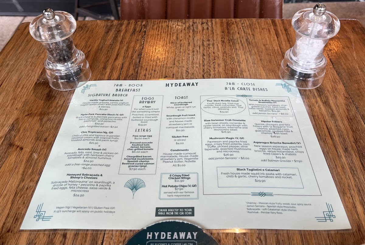 Menu Hydeaway-4