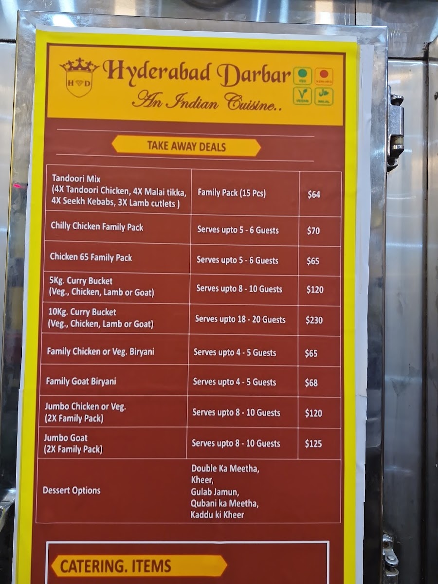 Menu Hyderabad Darbar Restaurant - Dum Biriyani-3