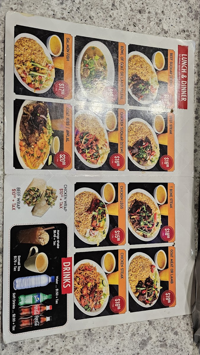 Menu Hyderabad Express-4