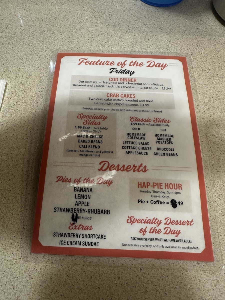 Menu Hyde's Restaurant, Inc.-6