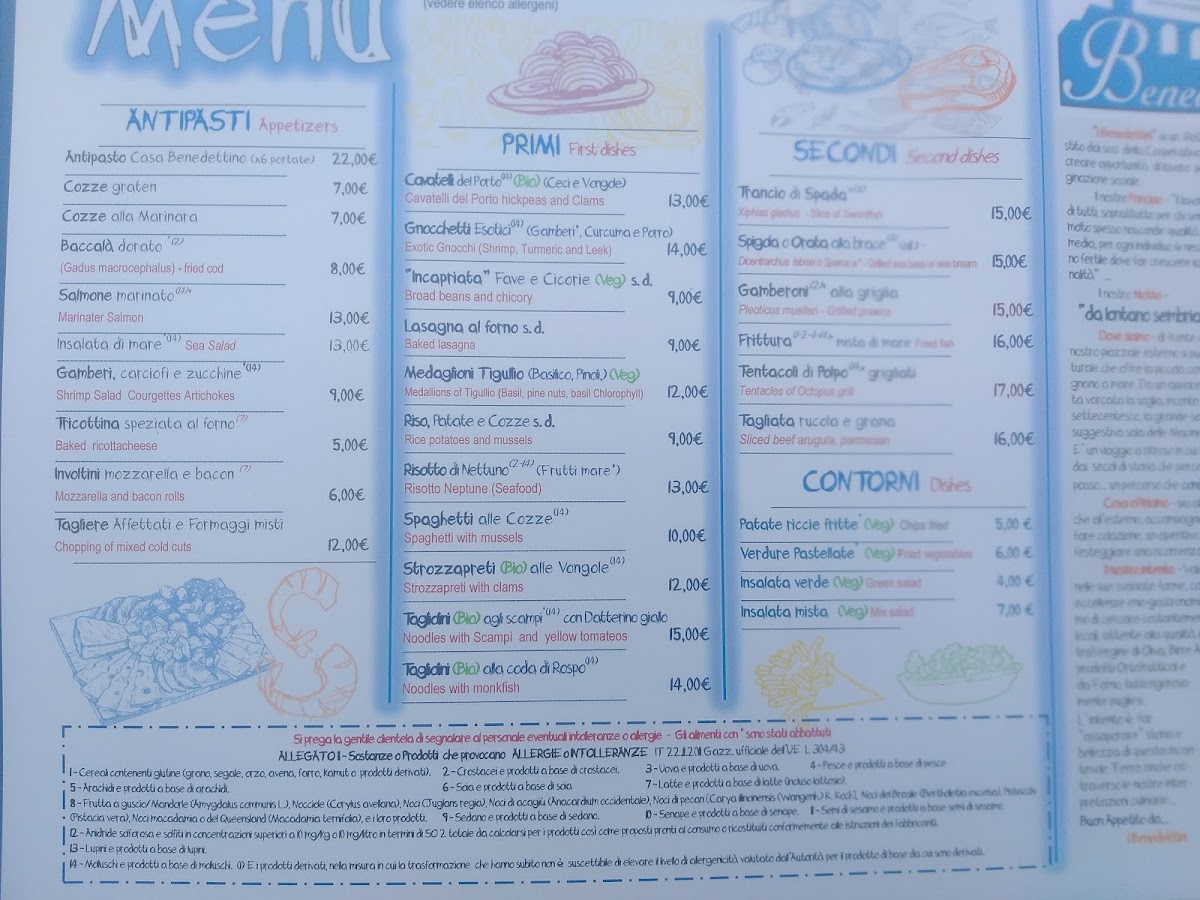 Menu I Benedettini-9