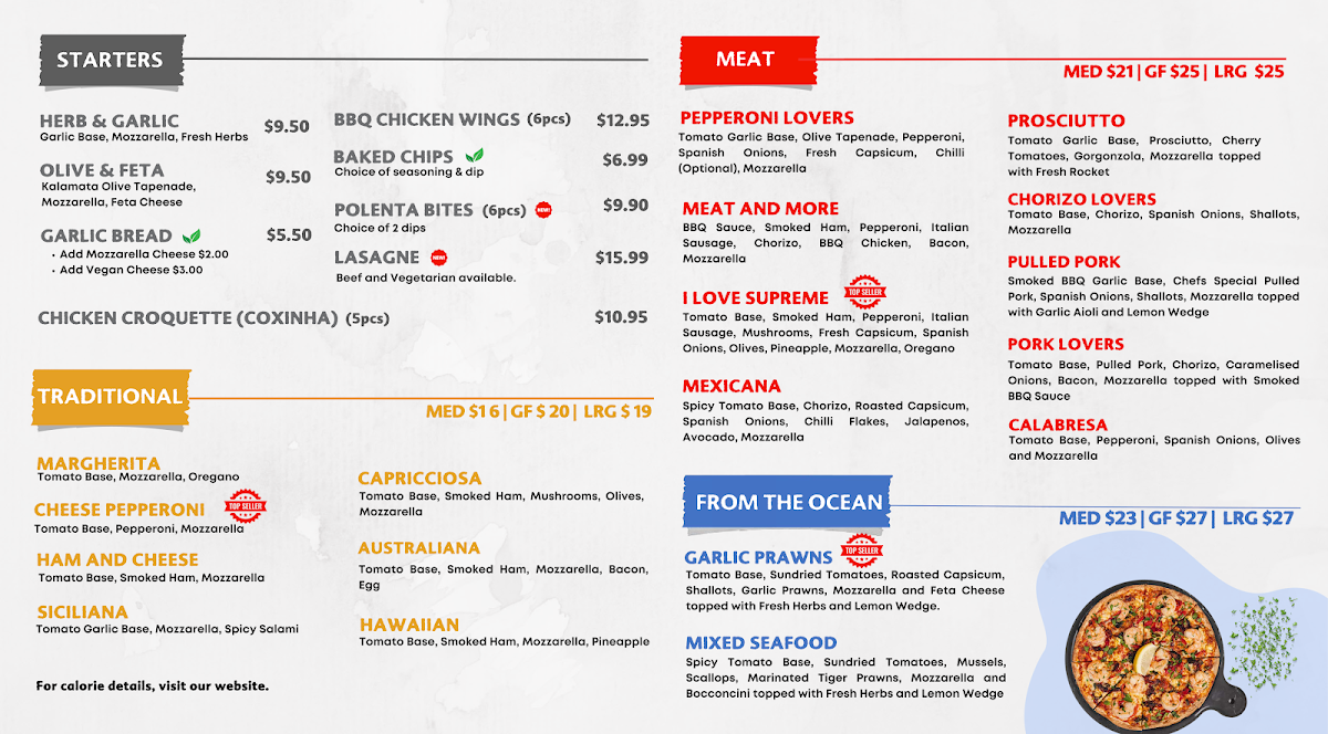 Menu I Love Pizza Rockdale-2