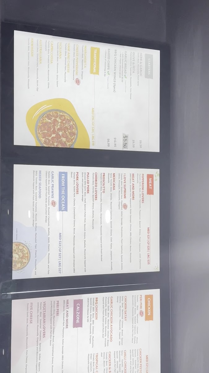 Menu I Love Pizza Rockdale-4