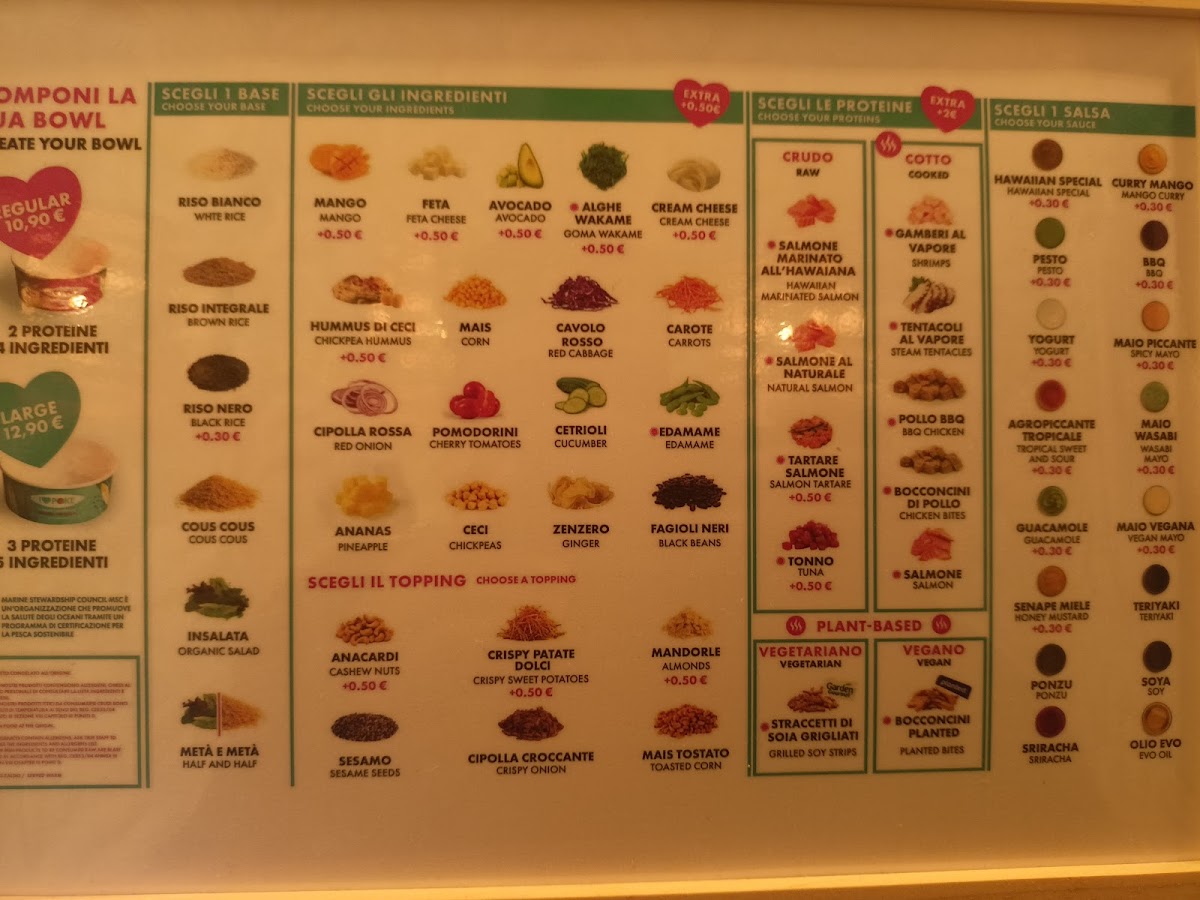 Menu I Love Poke - Piombo-1