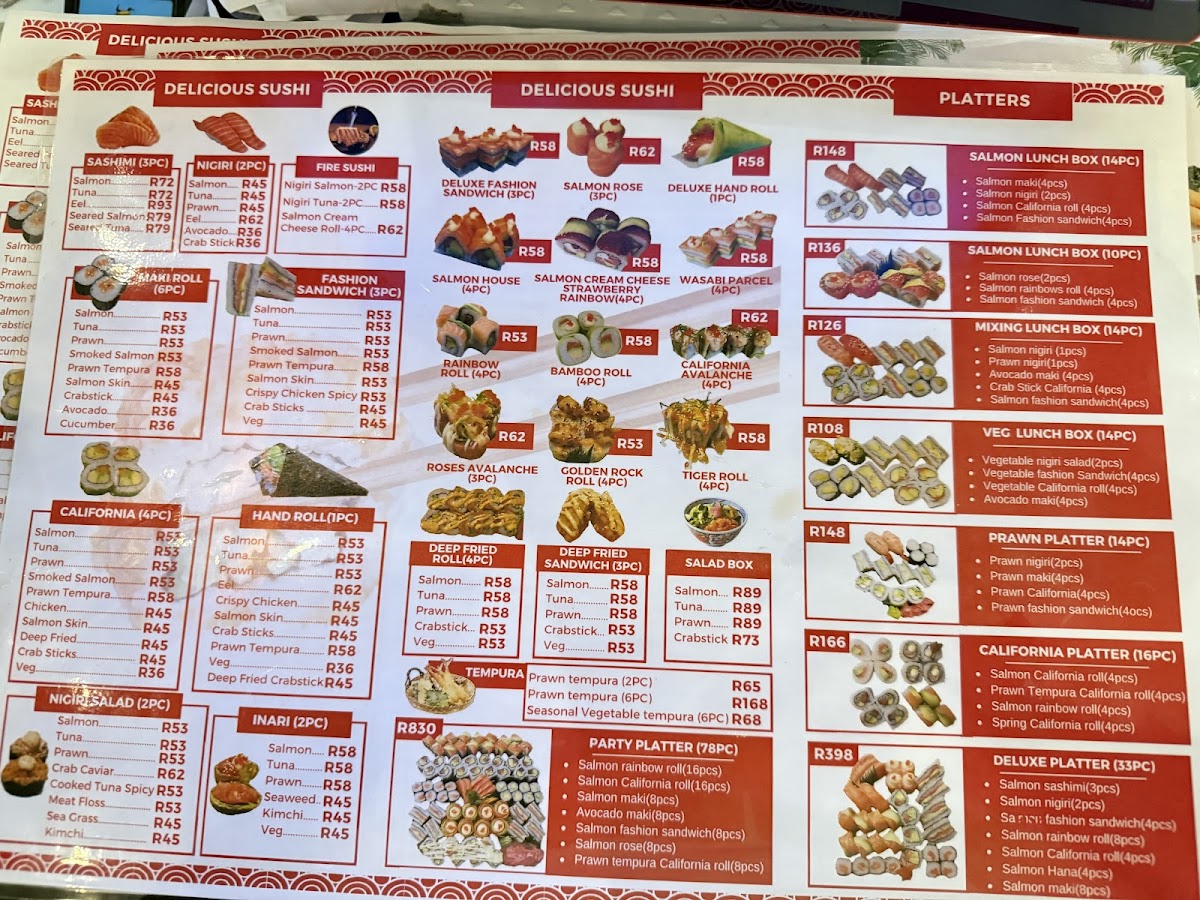 Menu I Love Tea & Sushi-3