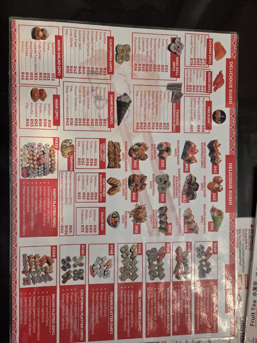 Menu I Love Tea & Sushi-6