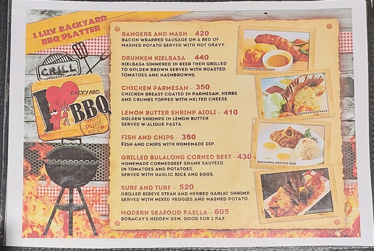 Menu I Luv Backyard Bbq-2