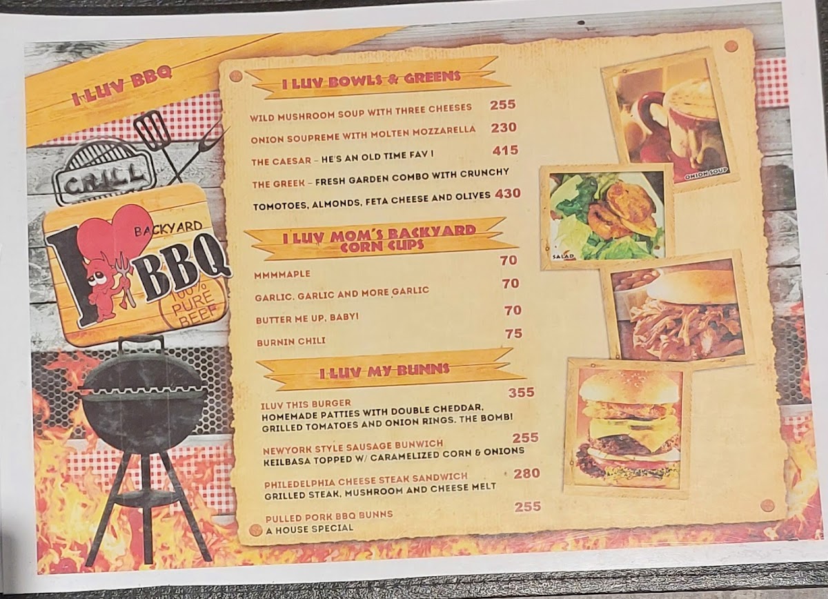Menu I Luv Backyard Bbq-3
