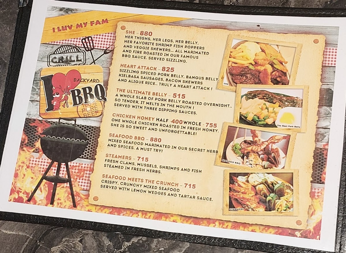 Menu I Luv Backyard Bbq-5