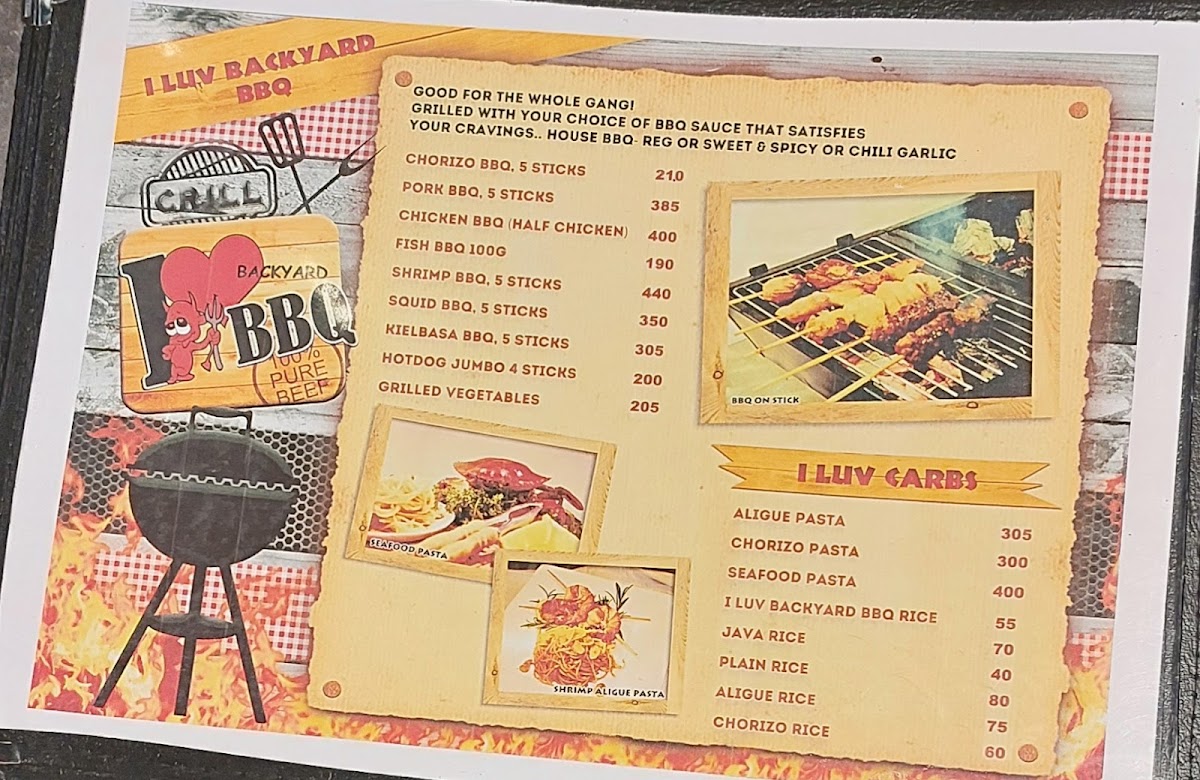 Menu I Luv Backyard Bbq-6