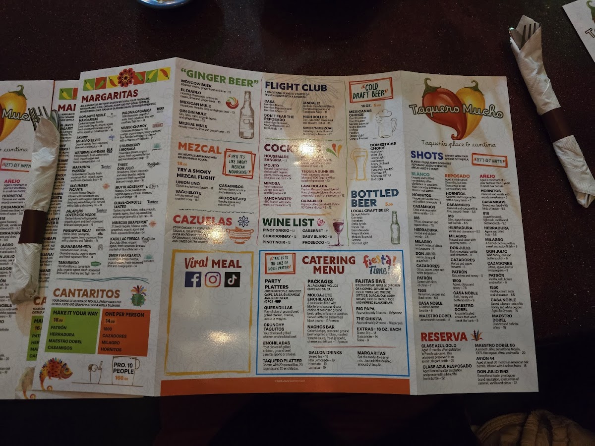 Menu I Taquero Mucho-6