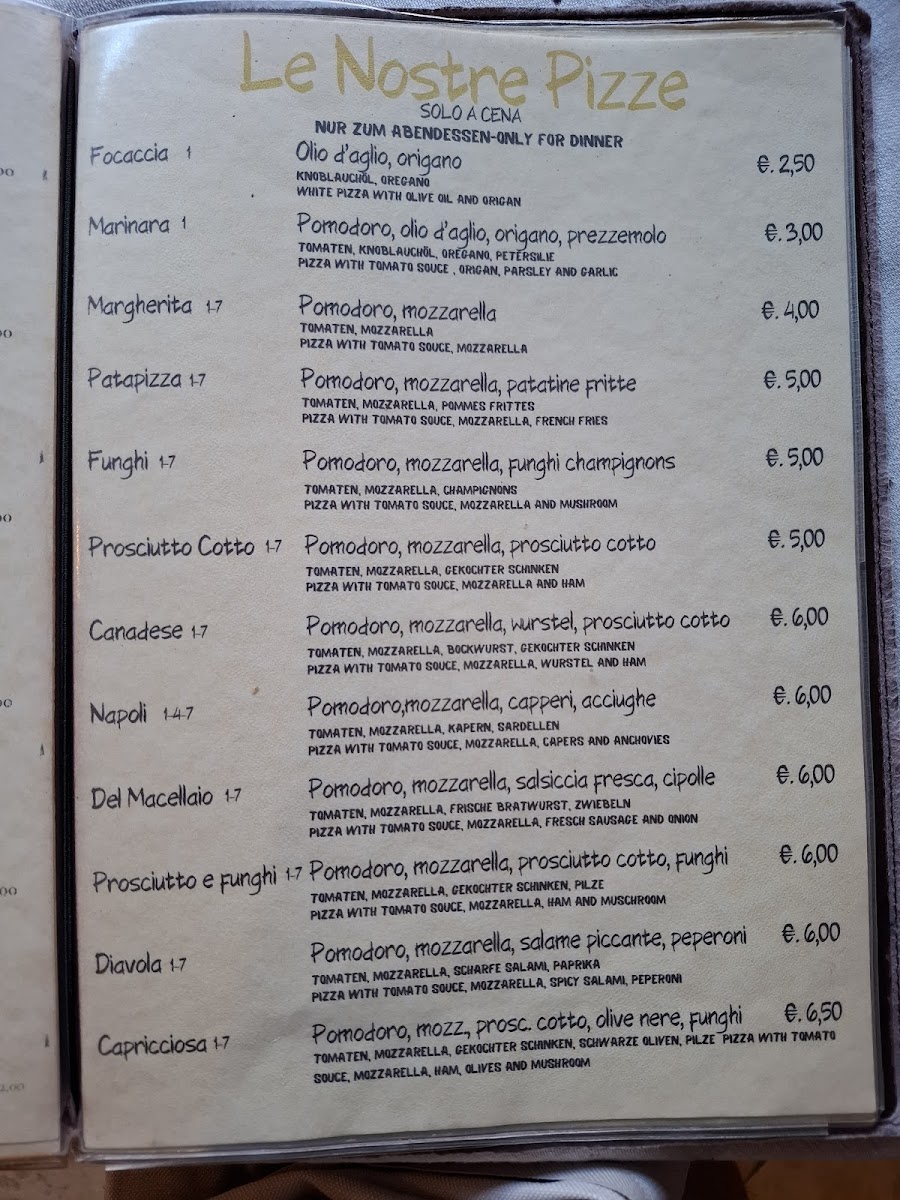 Menu I Tre Mori Ristorante Pizzeria-5