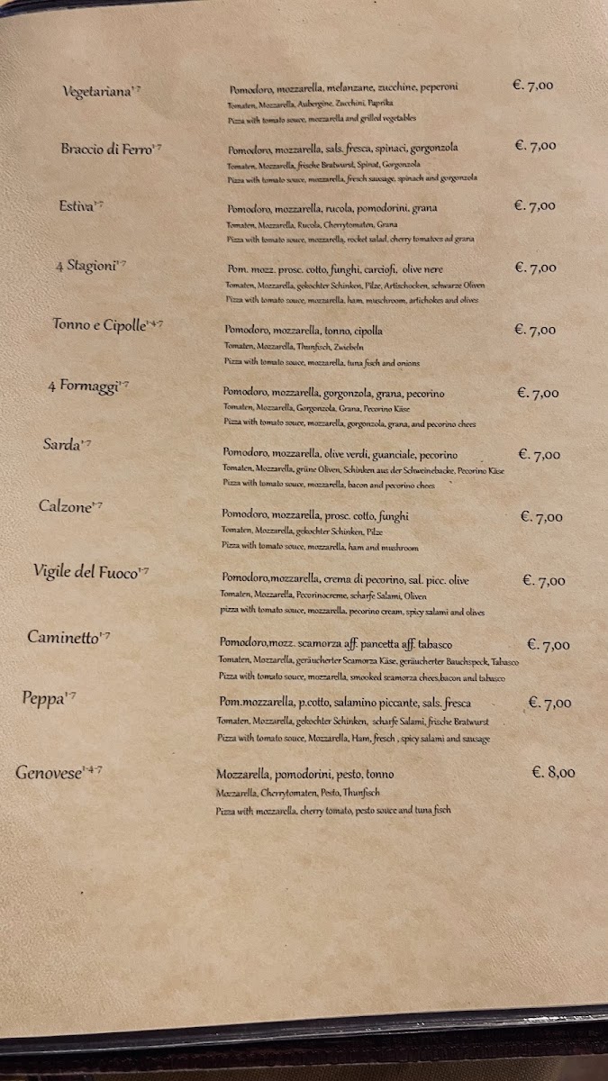 Menu I Tre Mori Ristorante Pizzeria-7