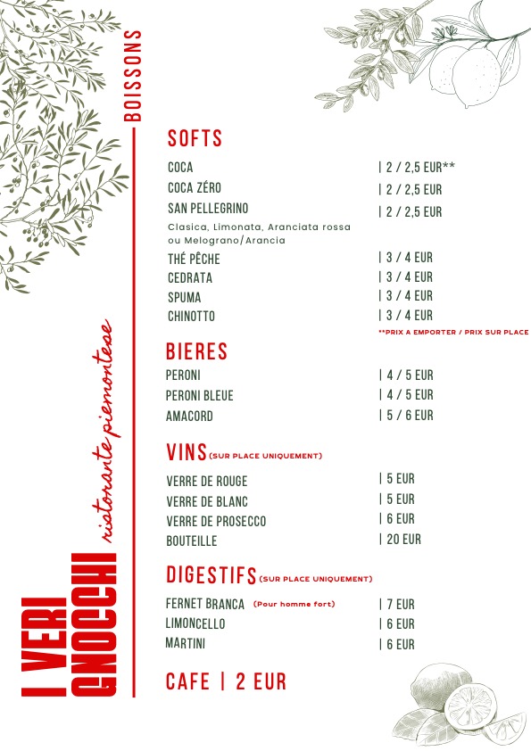 Menu I Veri Gnocchi Prefecture-1