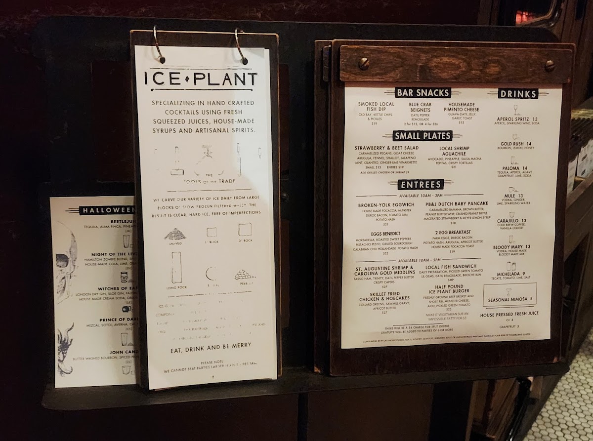 Menu Ice Plant Bar-7