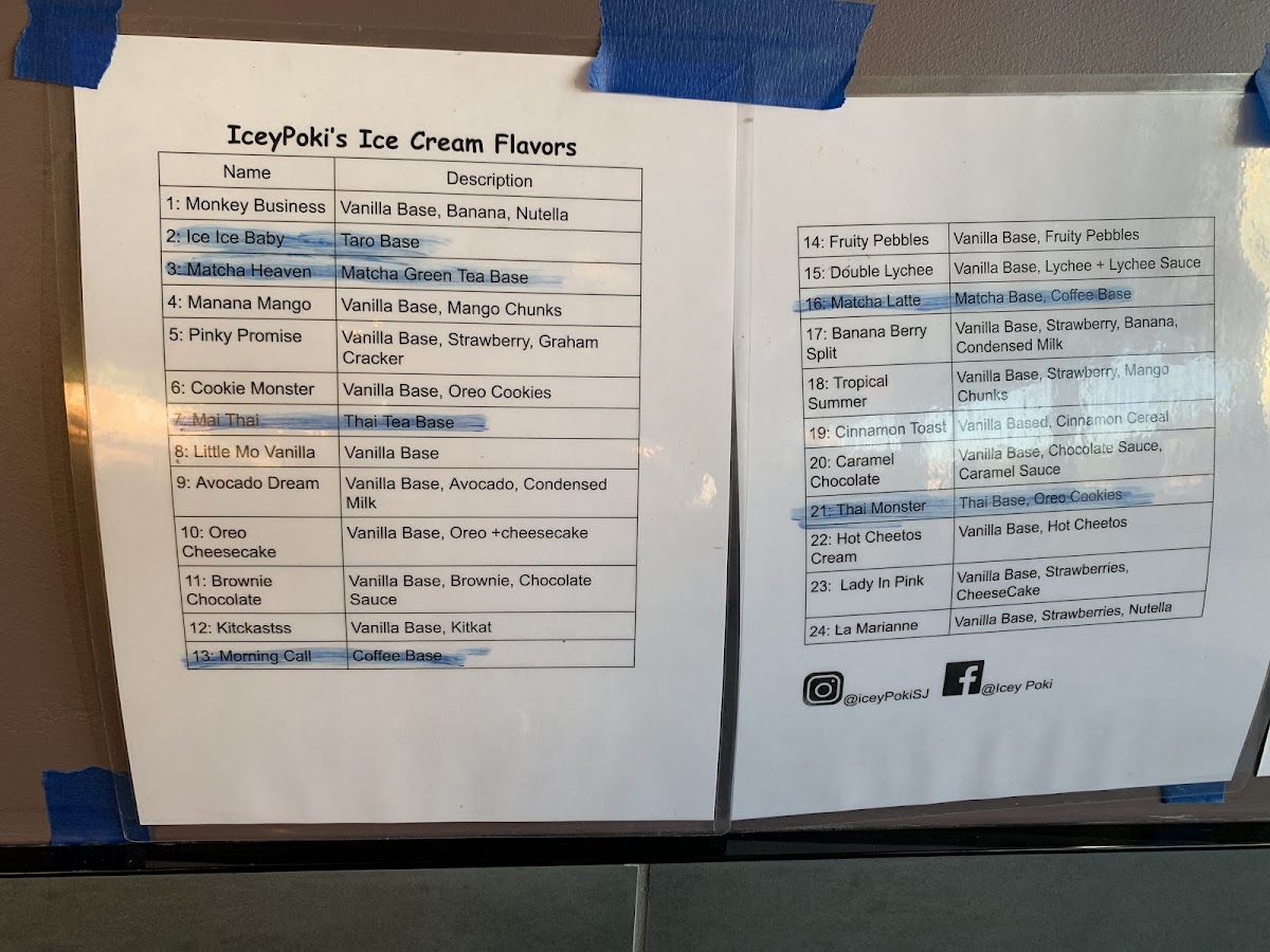 Menu Iceypoki-9