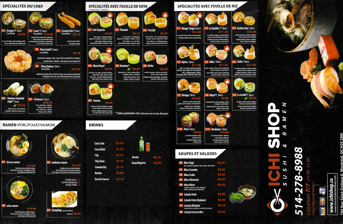 Menu Ichi Shop & Ramen-2