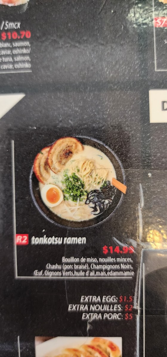 Menu Ichi Shop & Ramen-5