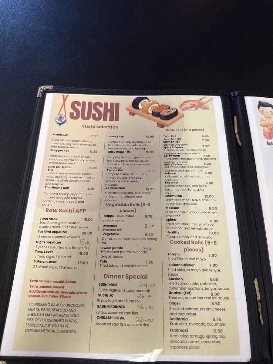 Menu Ichiban Japanese Restaurant-5