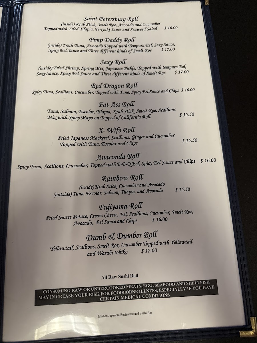 Menu Ichiban Japanese Restaurant-6