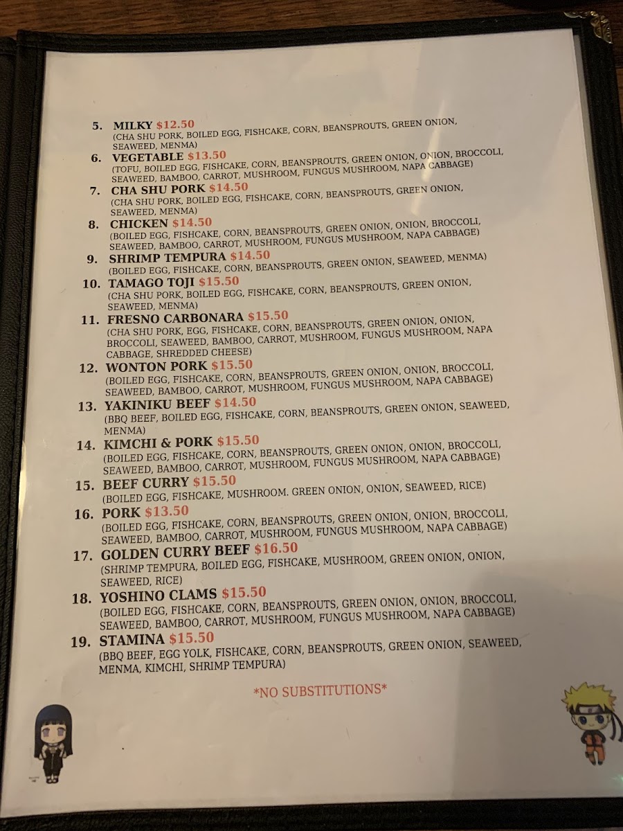 Menu Ichiban Ramen & Poki-3